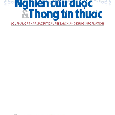 Tạp chí Nghiên cứu Dược và Thông tin thuốc số 1 năm 2021